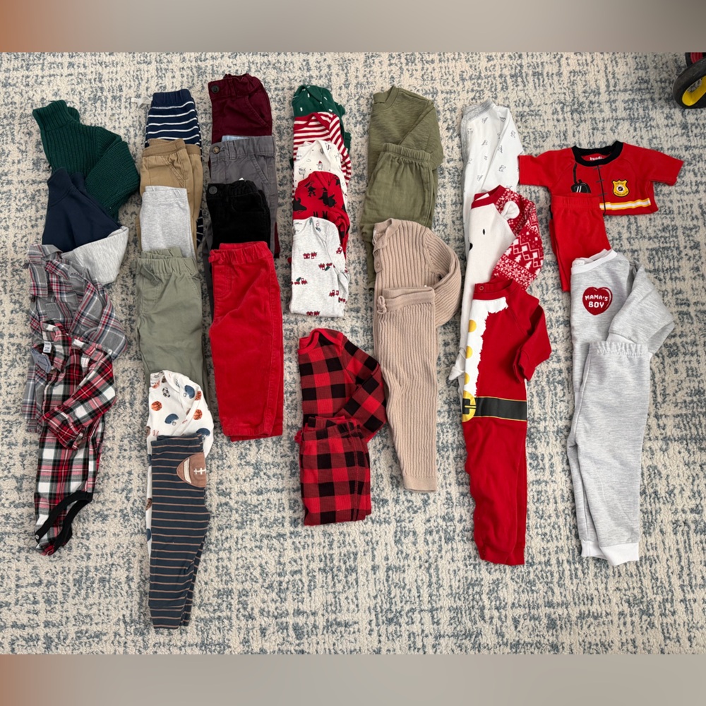 32-piece Baby Boy Clothing Bundle